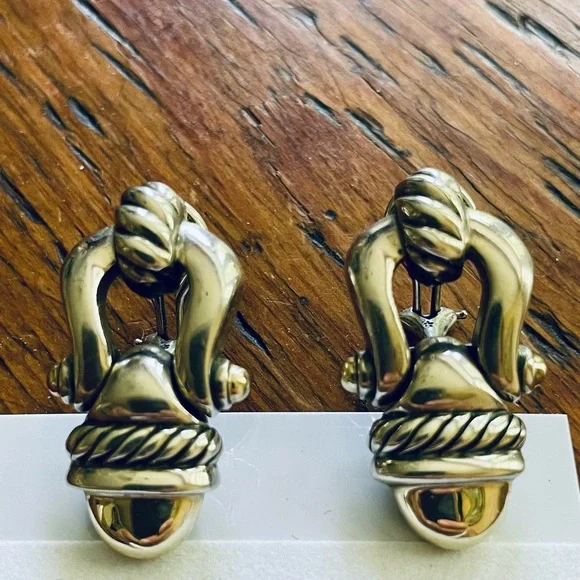 David Yurman Vintage Door Knocker Earrings